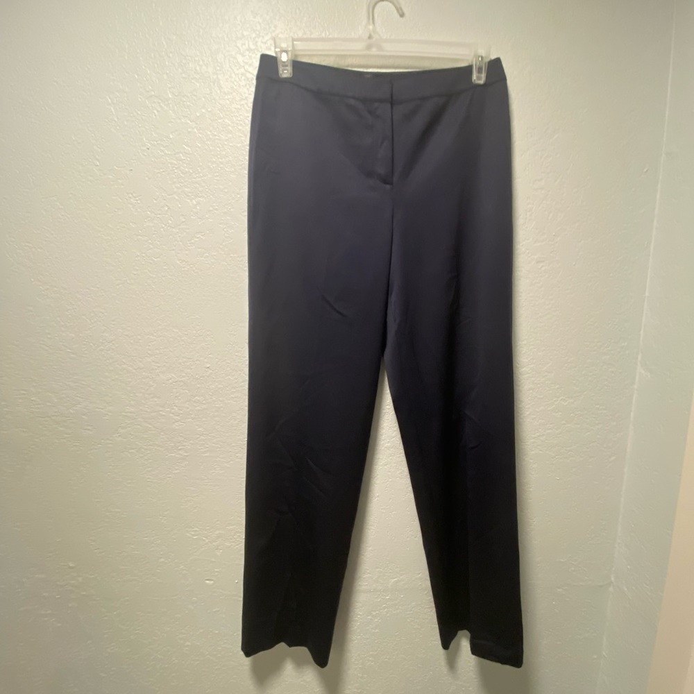 St. John stylish dress pants  navy blue, Sz 8